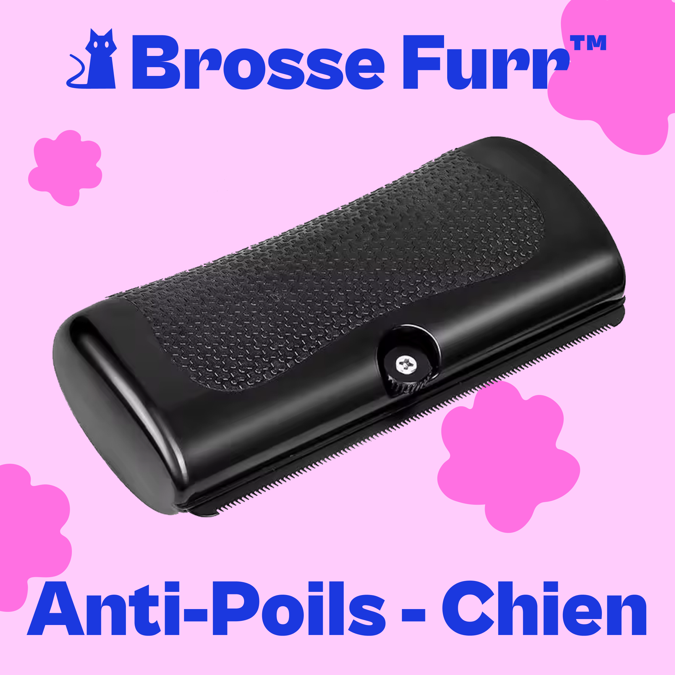 Brosse Furr Anti-Poils™ (Chien)  – Brosse Attrape-Poils Réutilisable Pour Chien