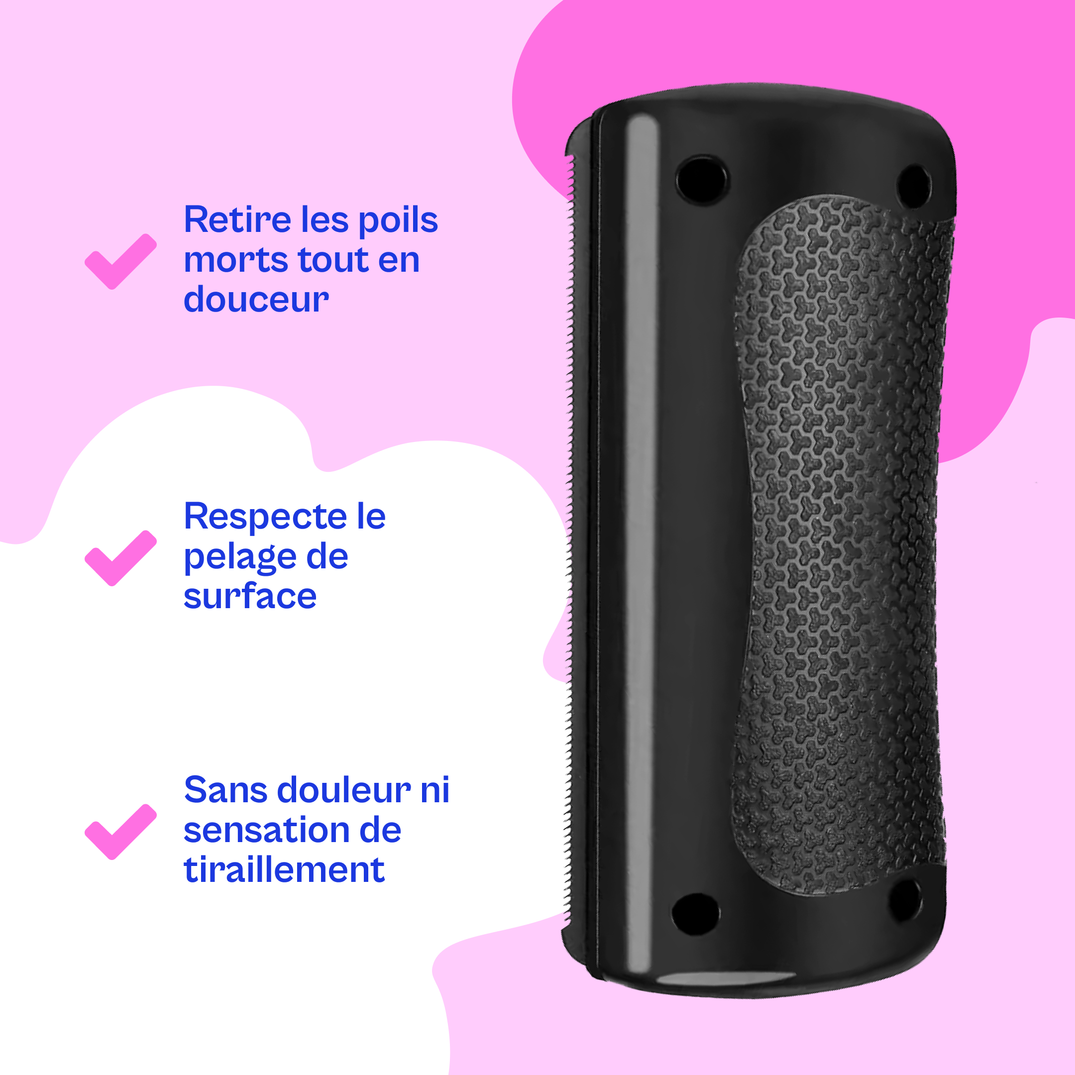 Brosse Furr Anti-Poils™ (Chien)  – Brosse Attrape-Poils Réutilisable Pour Chien