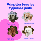 Brosse Furr Anti-Poils™ (Chien)  – Brosse Attrape-Poils Réutilisable Pour Chien